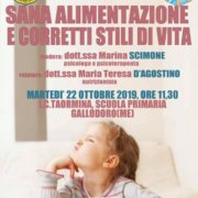 Sana alimentazione e coretti stili di vita